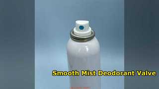 Válvula de spray desodorante de névoa contínua 53mm