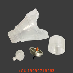 Máscara de spray de oxigênio branco 25,4 mm atuador para respiração de oxigênio