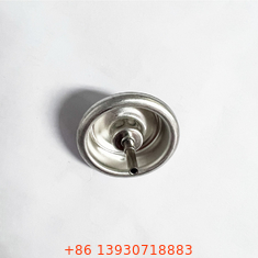 Válvula de enchimento de isqueiro com haste de metal butano uma polegada para latas de isqueiro a gás