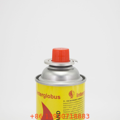 Fogão a gás portátil 400ml garrafa pequena de gás butano 65mm