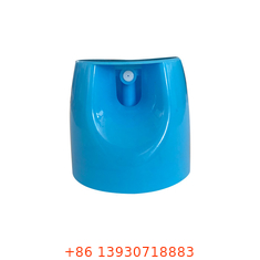 Atuadores de spray de cor azul personalizáveis ​​/ tampas de aerossol 52 mm