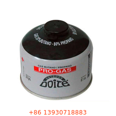 Garrafa de gás de butano eficiente para serviços de restauração com função de ligação rápida e longo tempo de queima