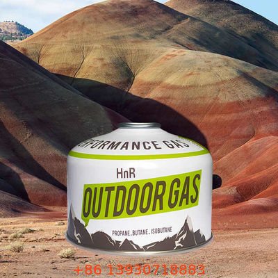 Garrafa de gás de butano eficiente para serviços de restauração com função de ligação rápida e longo tempo de queima