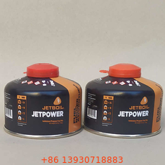 80 g 110 g 230 g 450 g Canister de gás de butano para fogões de acampamento