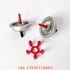 Metal padrão da válvula do reenchimento do isqueiro de gás e material plástico para latas do isqueiro de gás