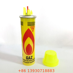Fora de cozinhar aplicações mais claras da variedade do reenchimento do gás do butano 80ml