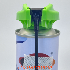 Pulverizador de aerossóis versátil com tubo dobrável e fechadura - Solução multifuncional para limpeza e muito mais