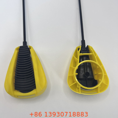 Nozzle Commodity Aerosol Spray Outlet com suporte de borracha POM de tubo de extensão