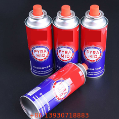 Canister de gás de butano de estanho para caldeira com logotipo personalizado