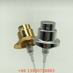 Borrifadores OEM com Topo Crimpado para Marcas de Fragrâncias de Luxo com Acabamentos Dourados e Prateados