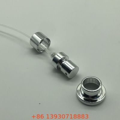 Elegante bomba de perfume para garrafas de fragrâncias de luxo com mecanismo de pulverização sem gotejamento