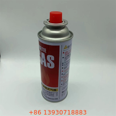 cilindro de gás de butano de 65 x 158 mm para equipamento de cozinha de panela quente