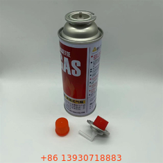 Canister de gás de Butano Orange Etc para gás mais leve e parede reta