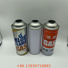 Vaso de gás de butano de parede reta com logotipo personalizado e design personalizado