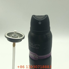 Válvula de pulverização corporal de desodorante de fragrância fresca para distribuição unisex