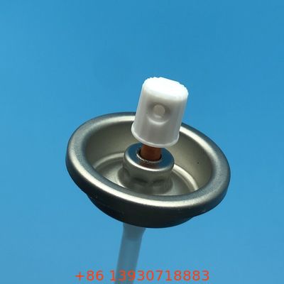 Válvula de pulverização de limpador do carburador compatível com formulações químicas de alto solvente