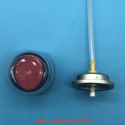 Válvula de pulverização corporal de desodorante compatível com sistemas de propulsão a gás