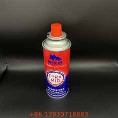 Canister de gás de butano portátil Solução de aquecimento confiável para atividades ao ar livre e aquecimento de emergência