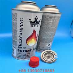 Cisterna de gás de butano de 65 x 158 mm para equipamento de cozinha ao ar livre