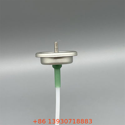 Válvula de spray aerossol com medidor macho de uma polegada, dispensação medida precisa para farmacêutica, cosméticos, industrial