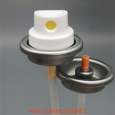 Válvula de pulverização de brilho capilar profissional de salão com atuador para produtos de estilo de luxo com tecnologia ultra-fina de névoa e anti-obstrução