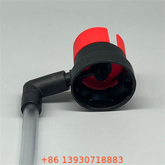Válvula infladora de pneus de alto desempenho para veículos pesados com construção resistente à corrosão