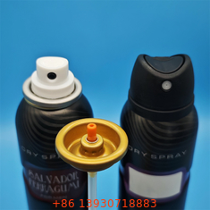 Válvula de spray corporal desodorante compatível com alta velocidade para marcas de cuidados pessoais e empresas de enchimento por contrato do mercado de massa, com construção robusta e saída consistente