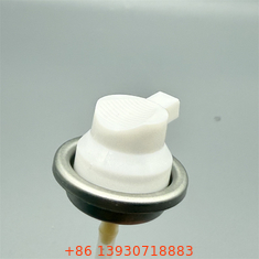 Compacta válvula de limpeza de espuma para produtos de higiene pessoal com dispersão suave de espuma