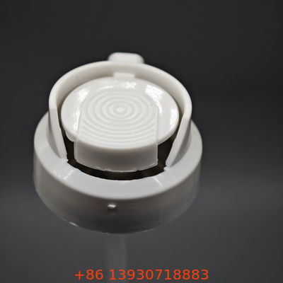 Válvula de espuma de barbear ecológica para produtos de higiene pessoal sustentáveis com baixas emissões e peças recicláveis