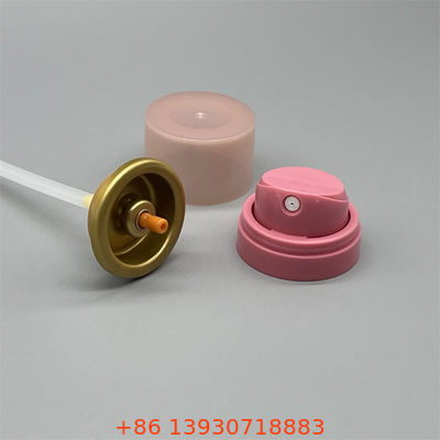 Válvula de pulverização de desodorante de alumínio 53 mm para pulverizações corporais naturais