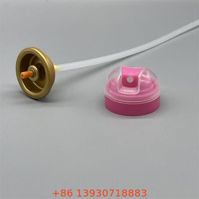 Válvula de pulverização corporal para frascos de perfume e colônia de luxo com pulverização elegante e aparência premium