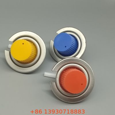 Cartucho de gás de butano com válvula anti-fuga compatível com fogões portáteis