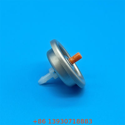One-Inch Hair Mousse Inverted Aluminum Valve with Anti-Clog Seal for Hair Styling