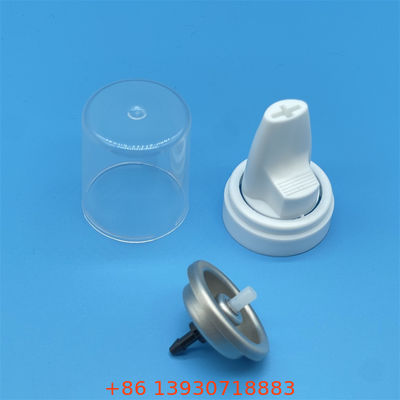 Válvula de alumínio invertida de uma polegada para mousse de cabelo latas para produtos de espuma de estilo