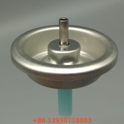 Válvula de aerossol com medidor de uma polegada projetada para uniformidade exata da dosagem