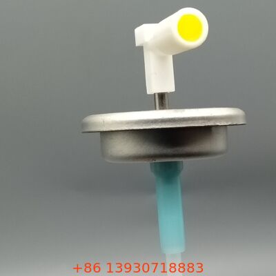 Valva de medição de aerossóis de tronco metálico de 1 polegada para distribuição controlada de refrescante de ar