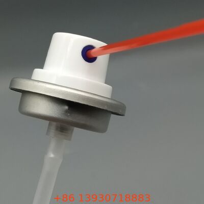 Válvula de aerossol de lubrificante WD-40 com saída de pulverização suave e controlada