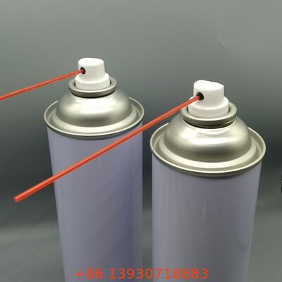 Válvula de spray aerossol WD-40 compatível com tubo de extensão e atuadores de gatilho