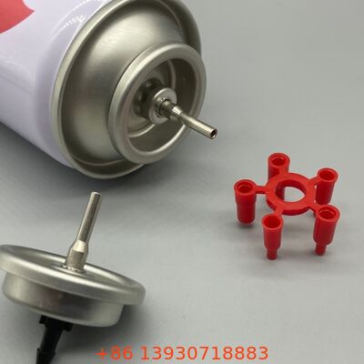 Válvula de reabastecimento de gás mais leve de engenharia de precisão para reabastecimento sem vazamento