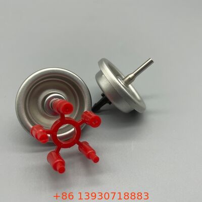 Válvula de aerossol de reabastecimento de gás para uso doméstico e externo