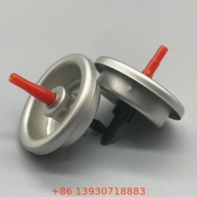 Válvula de recarga de gás de isqueiro aerossol para latas de recarga de butano