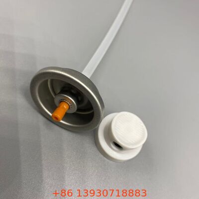 Válvula de cola capilar em aerossol com tecnologia de saída controlada para bico antientupimento