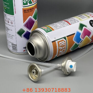 Conjunto de Válvula e Atuador de Pulverização de Tinta Feminina Revestida na Cor Correspondente Pronto para Instalação com Resistência ao Desbotamento e Arranhões