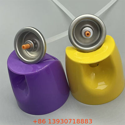 Válvula de aerossol de inseticida à base de água com distribuição de alto volume, controle de fluxo ajustável e vedação à prova de vazamento