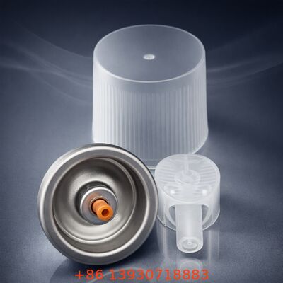 Válvula de oxigénio aerossol de alta pureza de 25,4 mm com engenharia de precisão para recipientes de oxigénio sob pressão