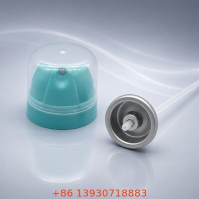 Válvula de aerossol desodorante de 53 mm para spray de névoa contínua com design sem perfume e sensação fresca
