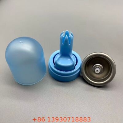 Valva de aerossol de mousse de cabelo invertida com alumínio resistente à corrosão e funcionalidade de 360 graus para distribuição contínua de espuma suave