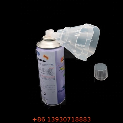 Válvula de spray de oxigênio aerossol de plástico durável com bico