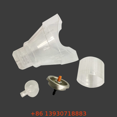 Máscara de spray de oxigênio branco 25,4 mm atuador para respiração de oxigênio