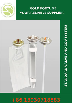 Saco masculino de uma polegada na válvula (BOV) Sistema de distribuição sem ar para cosméticos, farmacêutica e cuidados da pele premium